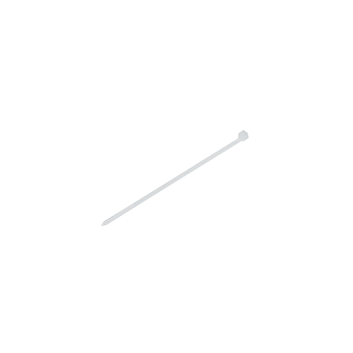 Fascette in plastica bianche 2.5×100 mm – set da 100 pezzi Breckner Germany - immagine 2