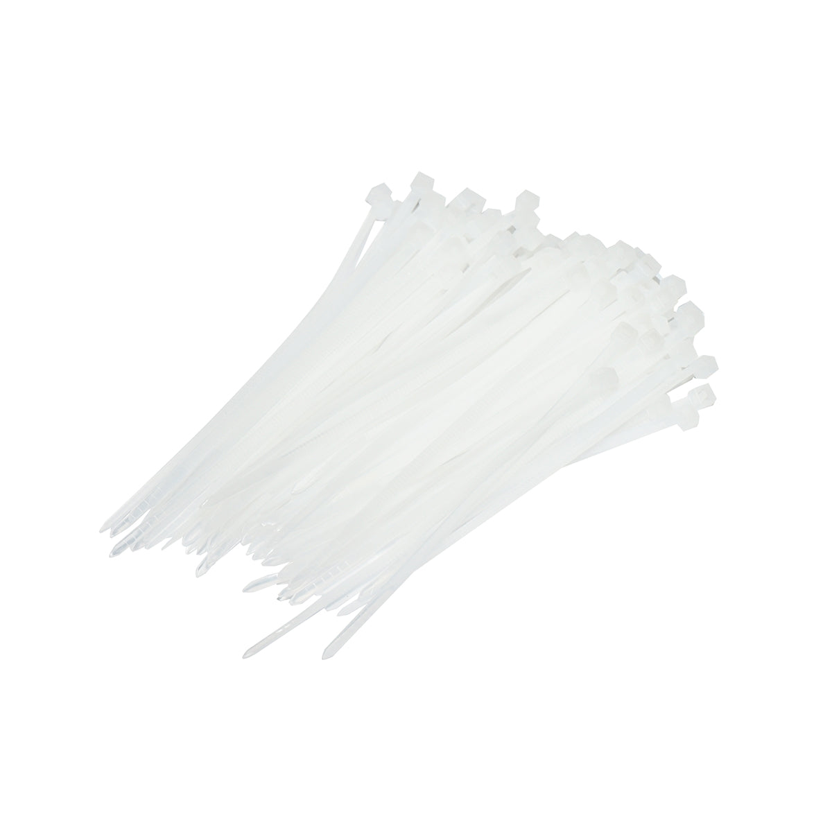 Fascette in plastica bianche 2.5×100 mm – set da 100 pezzi Breckner Germany