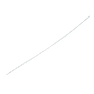 Fascette in plastica bianche 3.5×370 mm – set da 100 pezzi Breckner Germany - immagine 2