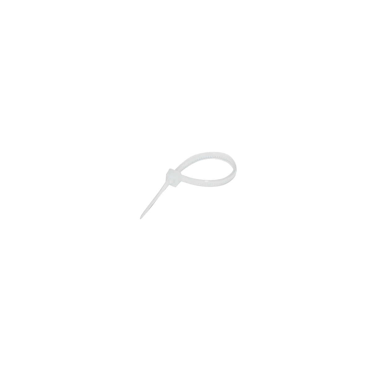 Fascette in plastica bianche 3.6×100 mm – set da 100 pezzi Breckner Germany - immagine 3