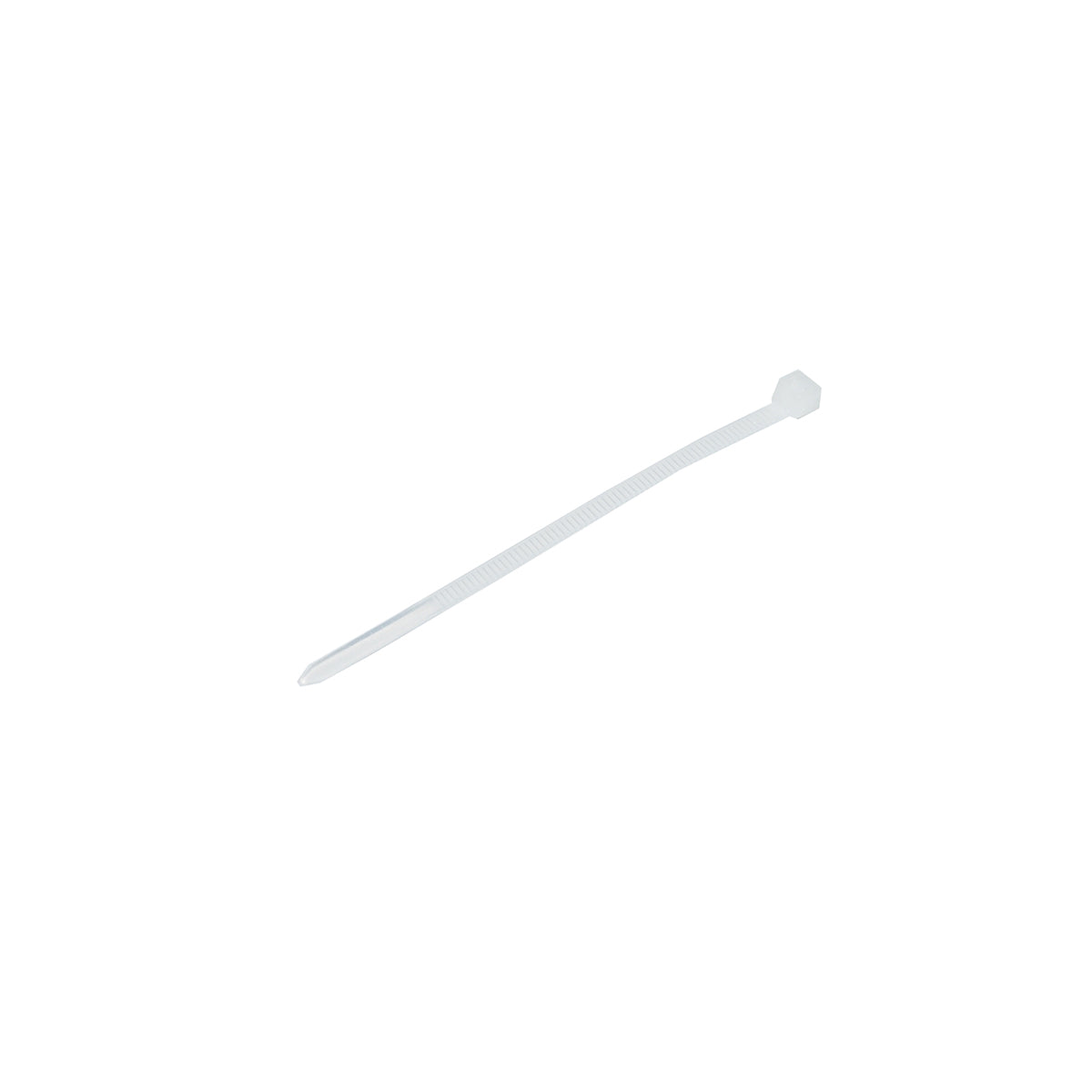 Fascette in plastica bianche 3.6×100 mm – set da 100 pezzi Breckner Germany - immagine 2