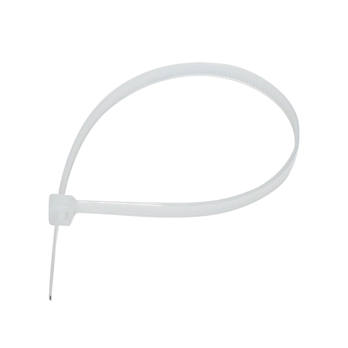 Fascette in plastica bianche 4.8×250 mm – set da 100 pezzi Breckner Germany - immagine 3