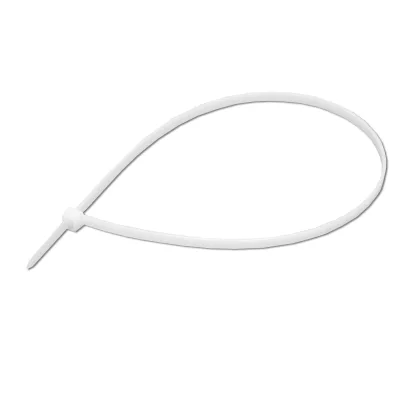 Fascette in plastica bianche 4.8×380 mm – set da 100 pezzi Breckner Germany - immagine 3