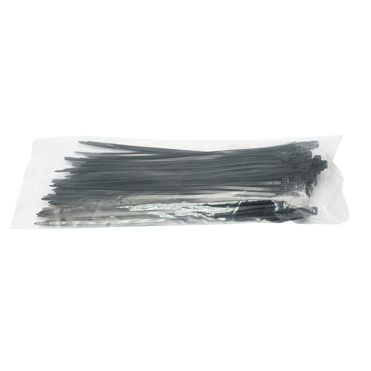 Fascette in plastica nere 3.6×200 mm – set da 100 pezzi Breckner Germany - immagine 2