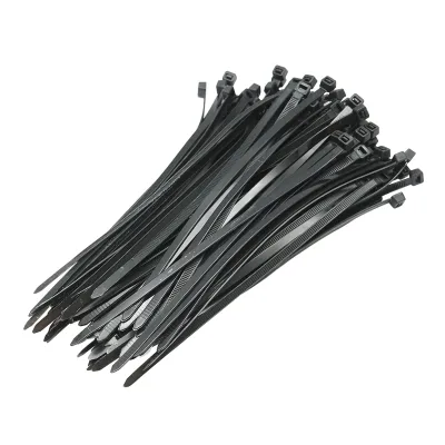 Fascette in plastica nere 4.8×200 mm – set da 100 pezzi Breckner Germany