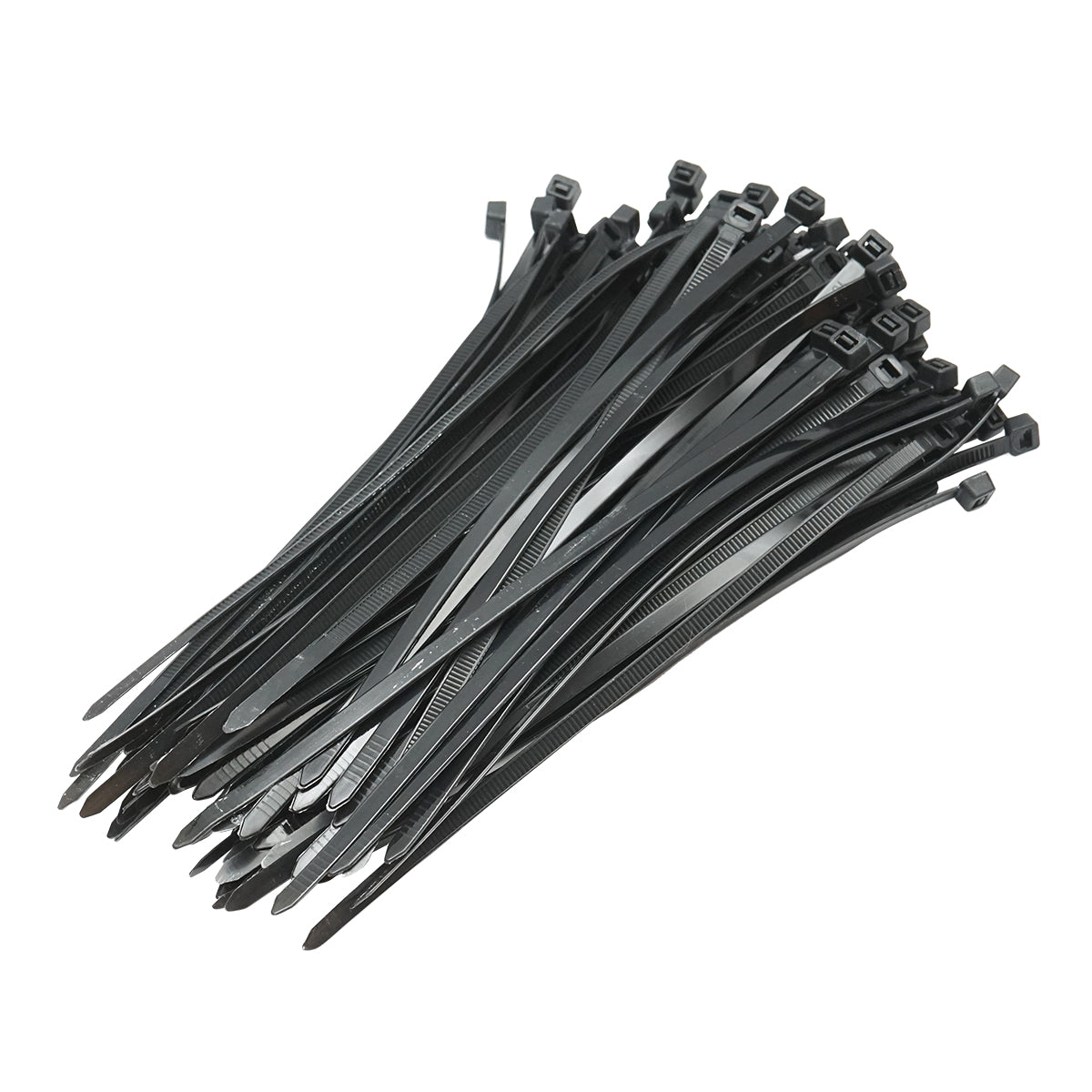 Fascette in plastica nere 4.8×200 mm – set da 100 pezzi Breckner Germany