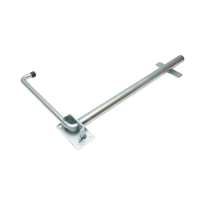 Fermaporta per rimorchio camion con supporto piatto in acciaio zincato 527mm - immagine 2