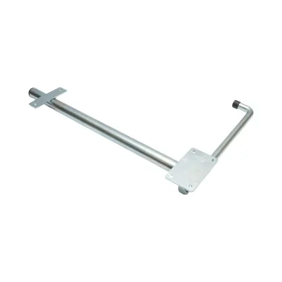 Fermaporta per rimorchio camion con supporto piatto in acciaio zincato 527mm - immagine 3