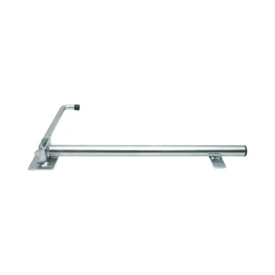 Fermaporta per rimorchio camion con supporto piatto in acciaio zincato 527mm