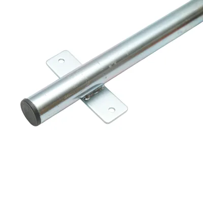 Fermaporta per rimorchio camion con supporto piatto in acciaio zincato 527mm - immagine 4