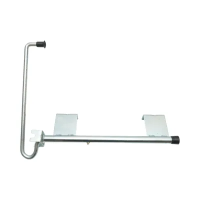Fermaporta per rimorchio camion con supporto tipo francese in acciaio zincato 545mm