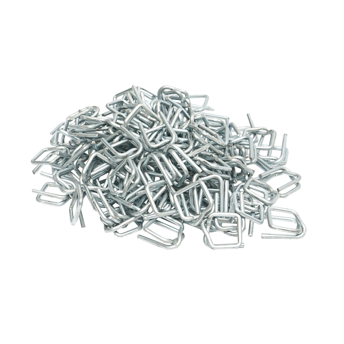 Fibbia in filo zincato, spessore 3,8 mm, 1000 pezzi. - immagine 3