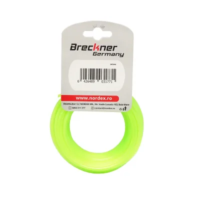 Filo a stella per decespugliatore, 2,4 mm x 15 m Breckner Germany - immagine 2