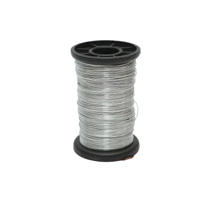 Filo di Ferro per Apicoltura 250 gr Rotolo di filo zincato (galvanizzato) 250g