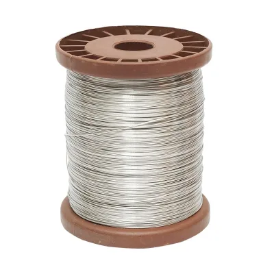 Filo di Ferro per Apicoltura, 0,45 mm, Acciaio Inox, 1000 g