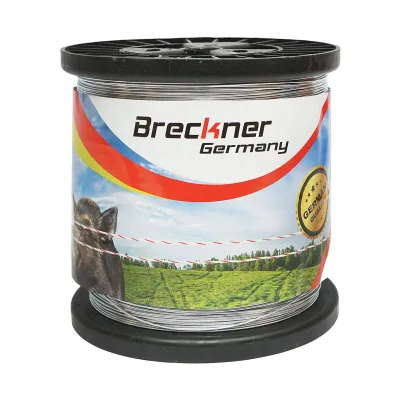 Filo metallico zincato recinto elettrico Ø1,3mm Lunghezza 1000mt, Recinzioni Elettriche Breckner Germany - immagine 2
