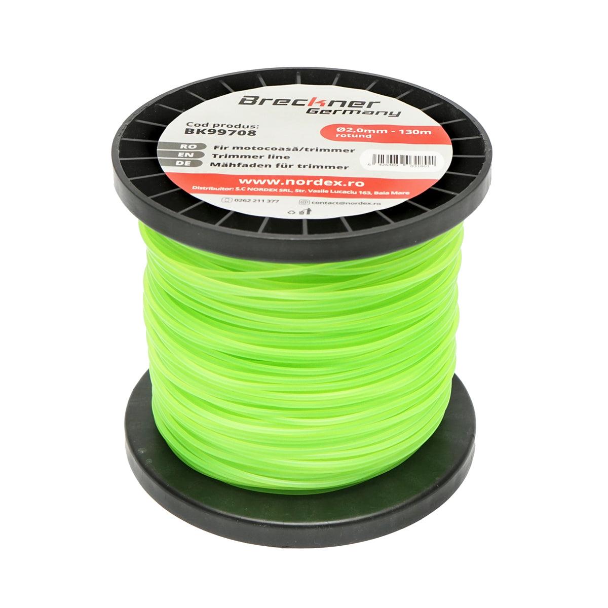 Filo per decespugliatore 2 mm x 130 mt, Filo tondo per decespugliatore Breckner Germany - immagine 2