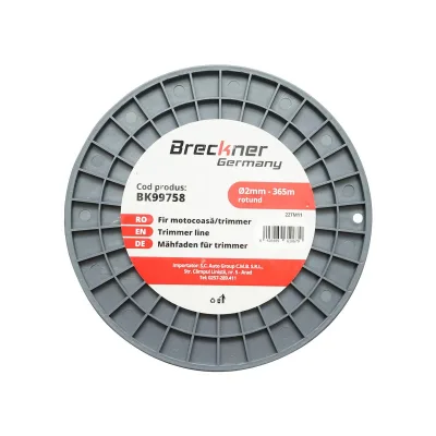 Filo per decespugliatore 2 mm x 365 mt, Filo tondo per decespugliatore, Filo Breckner Germany - immagine 2