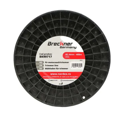 Filo per decespugliatore 2,4 mm x 408 mt, Filo a Forma di Stella per decespugliatore Breckner Germany - immagine 4