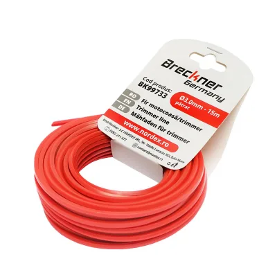 Filo per decespugliatore 3 mm x 15 mt, Filo Quadrato per Decespugliatore Filo Breckner Germany - immagine 4
