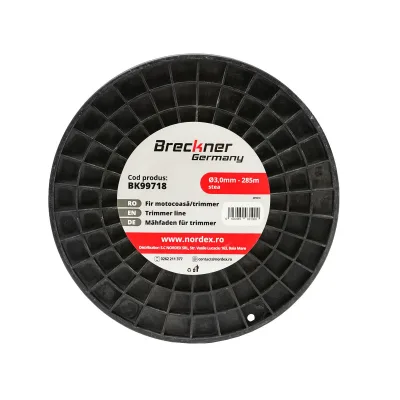 Filo per decespugliatore 3 mm x 285 mt, Filo a Forma di Stella per decespugliatore Breckner Germany - immagine 4