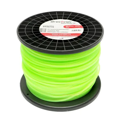 Filo per decespugliatore 3,3 mm x 232 mt, Filo a Forma di Stella per decespugliatore Filo Breckner Germany - immagine 2