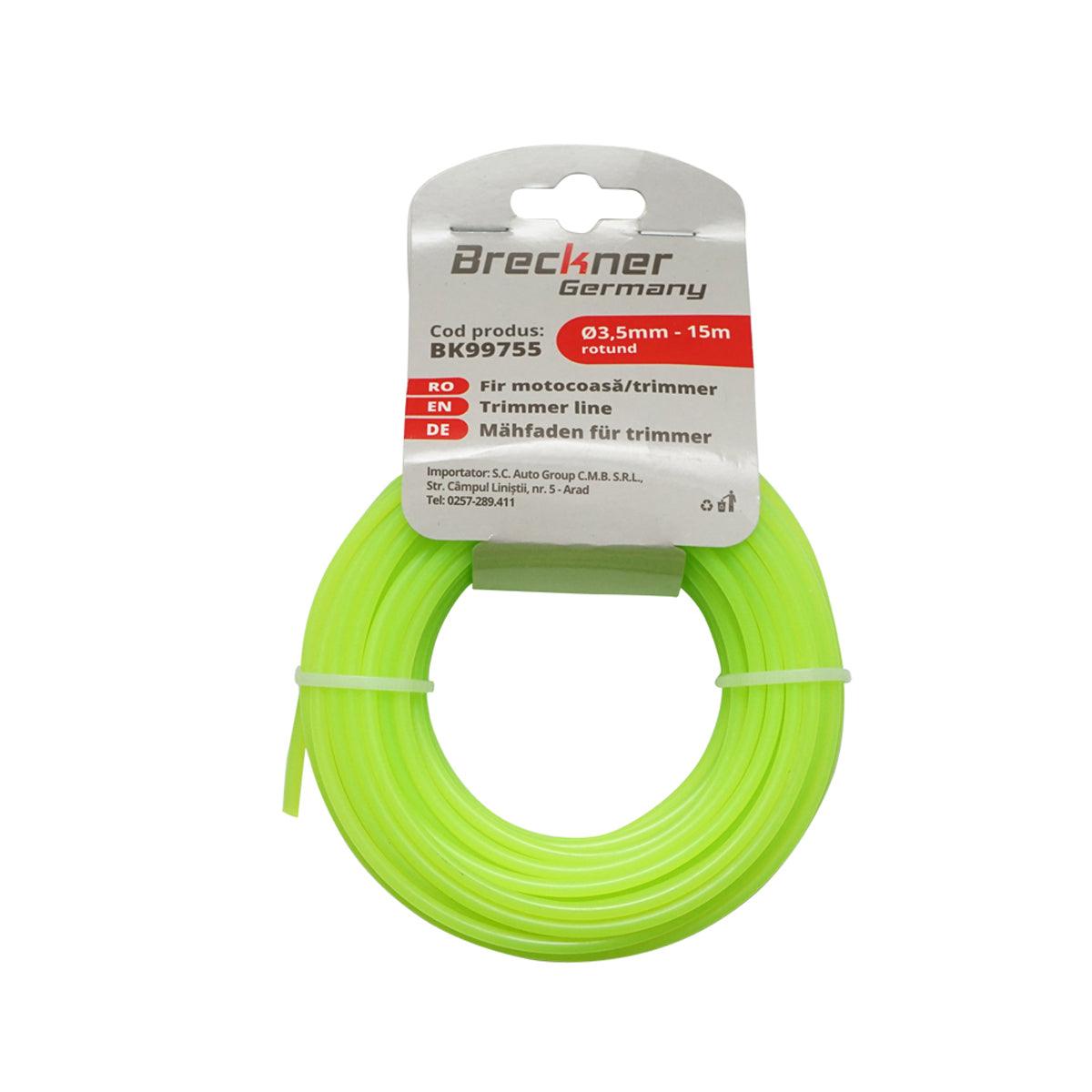 Filo per decespugliatore 3,5 mm x 15 mt, Filo tondo per decespugliatore, Filo Breckner Germany - immagine 2