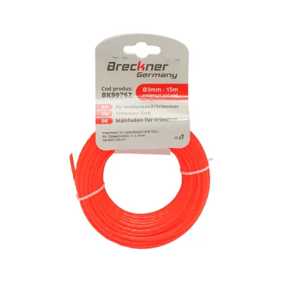 Filo per decespugliatore tondo goffrato 3mmx15m Breckner Germany - immagine 2