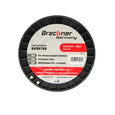 Filo per decespugliatore tondo, 2,4 mm x 90 m Breckner Germany - immagine 4