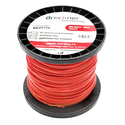 Filo per decespugliatore tondo, 2,4 mm x 90 m Breckner Germany - immagine 2