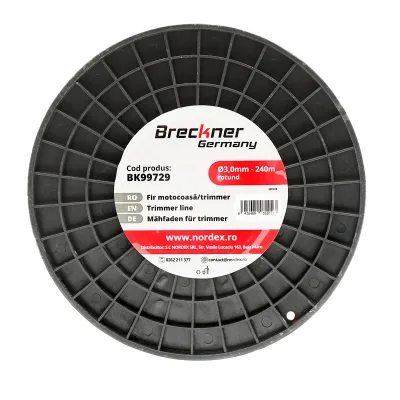 Filo per decespugliatore tondo, 3,0 mm x 240 m Breckner Germany - immagine 4