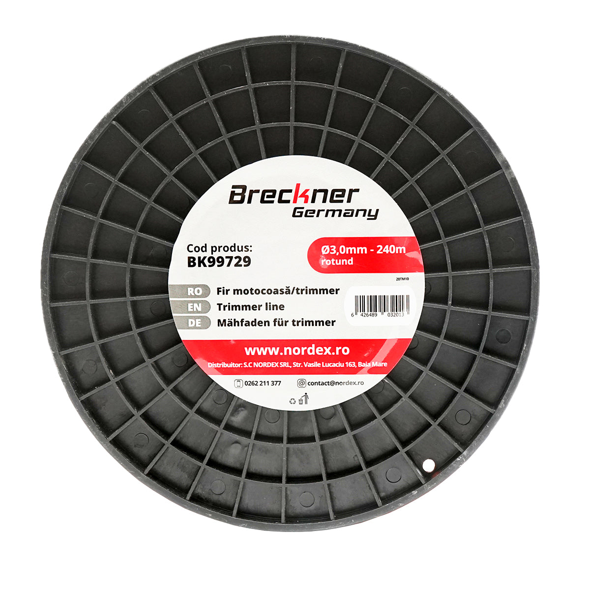 Filo per decespugliatore tondo, 3,0 mm x 240 m Breckner Germany - immagine 4
