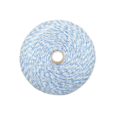 Filo per Recinto Elettrico, Lunghezza 1000 mt, Ø2mm. 6x0.2mm. SS, 3.8 Ohm/m, Colore Bianco/Blu, Recinzioni Elettriche Breckner Germany - immagine 4