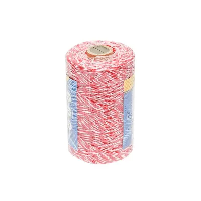 Filo per Recinto Elettrico, Lunghezza 250 mt, 2x015mm., 12 Ohm/m, colore bianco/rosso, Recinzioni elettriche - immagine 3