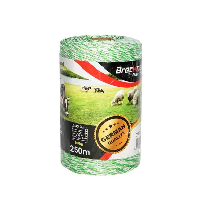 Filo per recinto elettrico, Lunghezza 250 MT, Ø3mm 3x0.2mm SS 1x0.25mm Cu, 0.45 Ohm/m, Recinzioni Elettriche Baisan - immagine 2