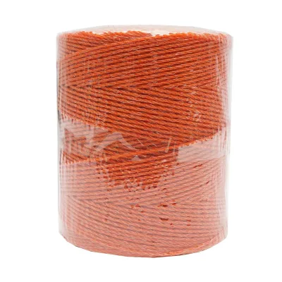 Filo per Recinto Elettrico, Lunghezza 500 mt, Ø2mm. 3x0.15mm. SS, 16 Ohm/m, colore arancione, Recinzioni Elettriche Breckner Germany - immagine 3