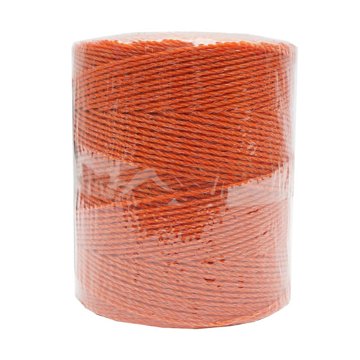 Filo per Recinto Elettrico, Lunghezza 500 mt, Ø2mm. 3x0.15mm. SS, 16 Ohm/m, colore arancione, Recinzioni Elettriche Breckner Germany - immagine 3