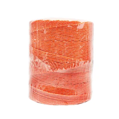 Filo per Recinto Elettrico, Lunghezza 500 mt, Ø2mm. 3x0.15mm. SS, 16 Ohm/m, colore arancione, Recinzioni Elettriche Thor - immagine 4