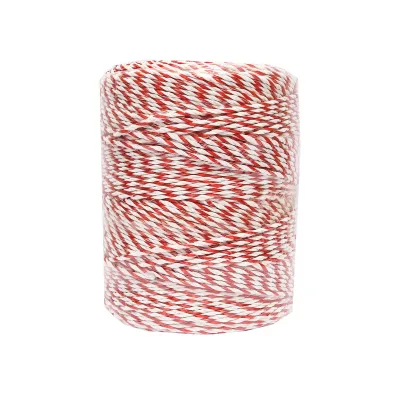 Filo per recinto elettrico, Lunghezza 500 MT, Ø3.8mm 4x0.28mm SS, colore Bianco/Rosso Recinzioni Elettriche Breckner Germany - immagine 4