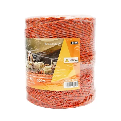 Filo per recinto elettrico, Lunghezza 500 mt, Ø3mm. 5x0.2mm. SS , 4.5 Ohm/m, Recinzioni Elettriche Thor - immagine 3