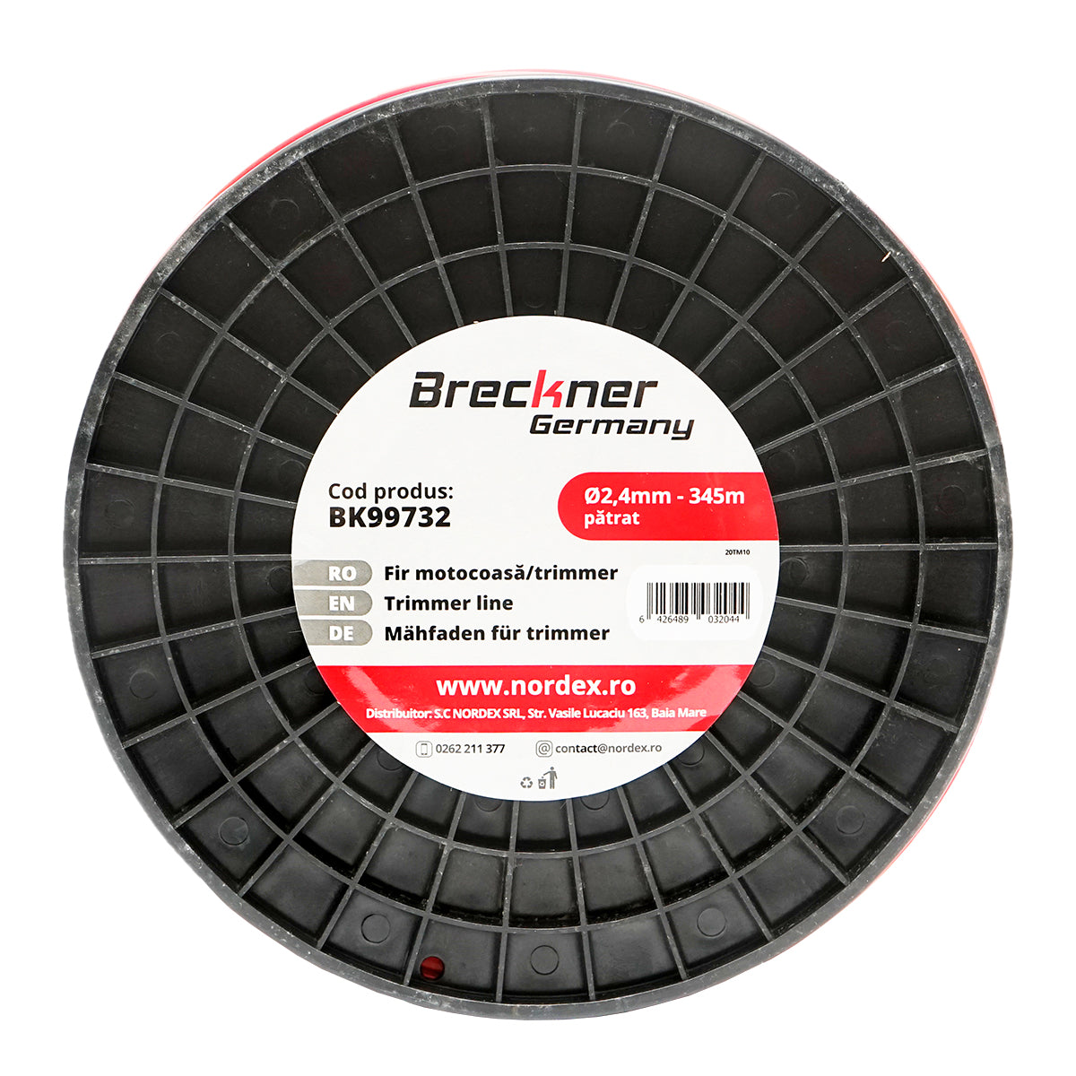Filo quadrato per decespugliatore, 2,4 mm x 345 m Breckner Germany - immagine 4