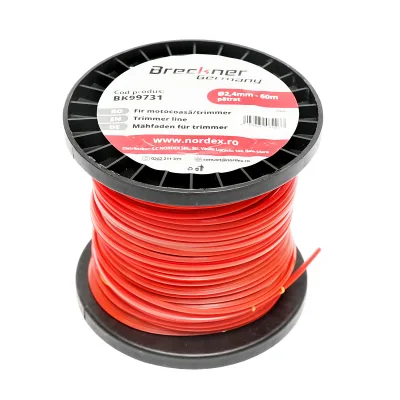 Filo quadrato per decespugliatore, 2,4 mm x 60 m Breckner Germany - immagine 2