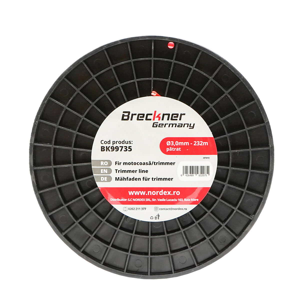 Filo quadrato per decespugliatore, 3 mm x 232 m Breckner Germany - immagine 4