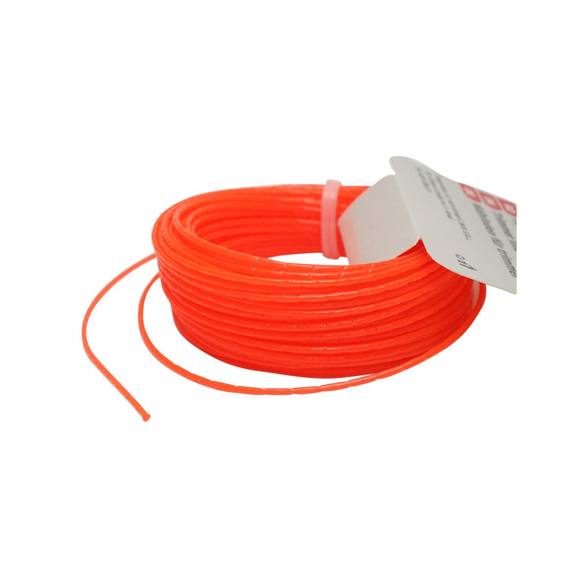 Filo tondo per decespugliatore 1.6mm x 15mt, Filo tondo goffrato per decespugliatore, Filo Breckner Germany - immagine 3