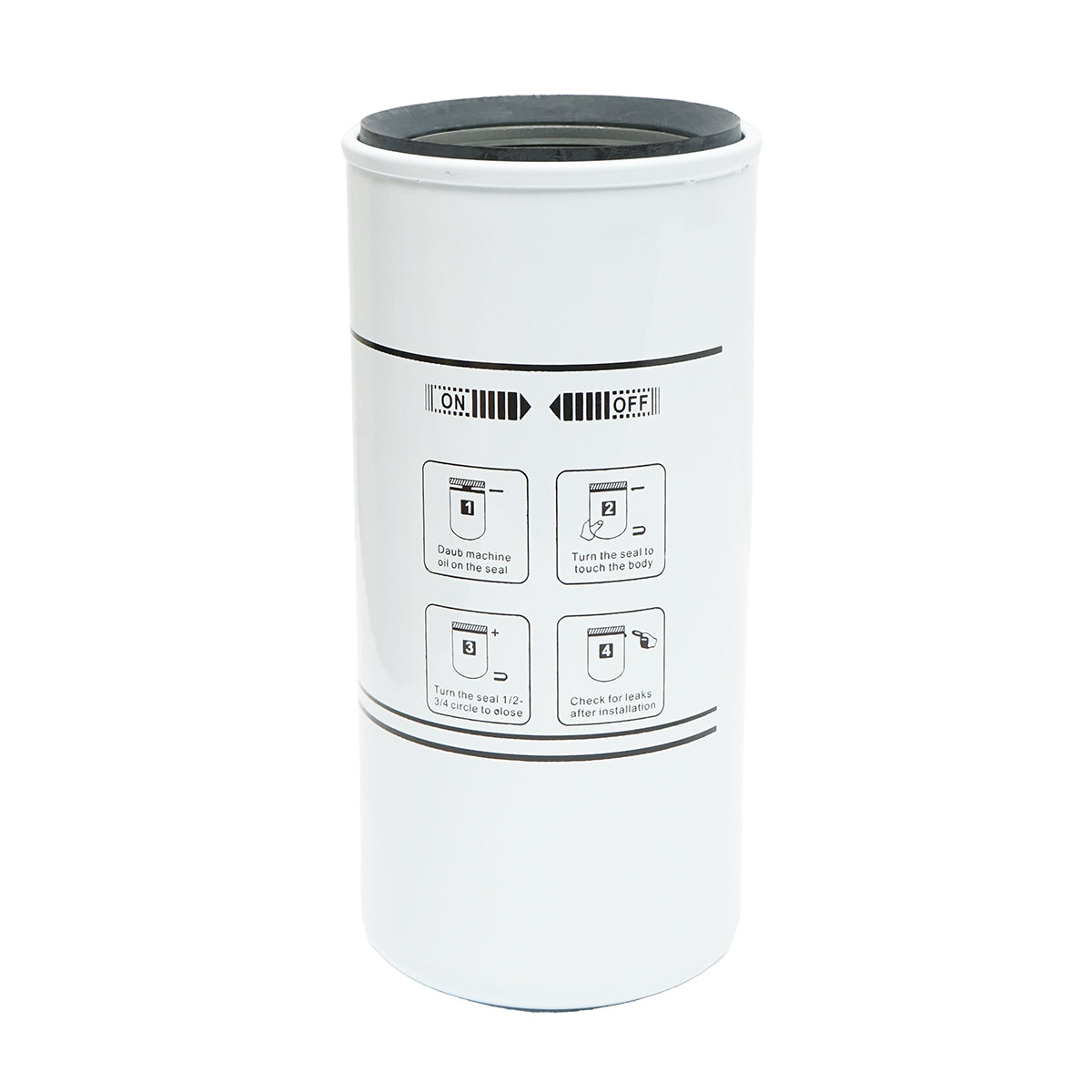 Filtro antiparticolato per serbatoio gasolio, pressione massima 3,4 bar, portata 94,6 l/min, 30 micron, 1 1/2 -16 UNF Breckner Germany