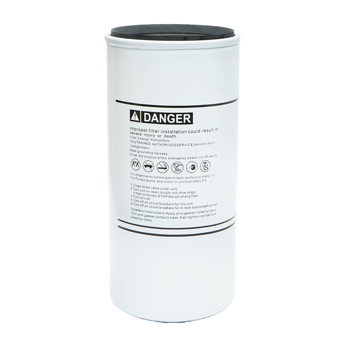 Filtro antiparticolato per serbatoio gasolio, pressione massima 3,4 bar, portata 94,6 l/min, 30 micron, 1 1/2 -16 UNF Breckner Germany - immagine 4
