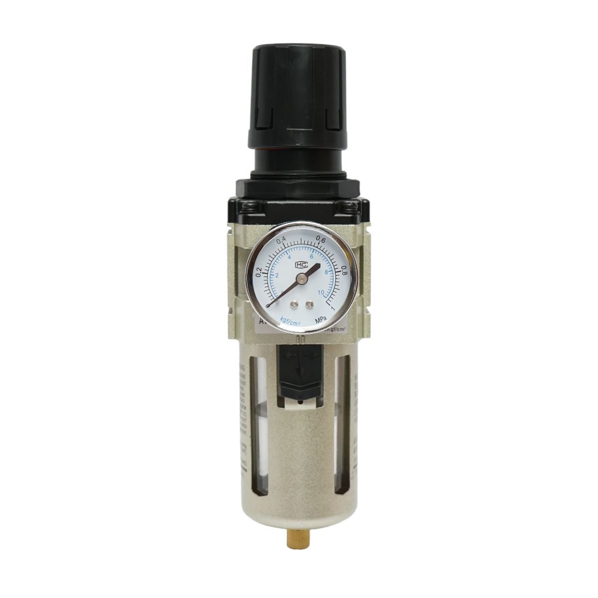 Filtro aria con regolatore di pressione max. 1 MPa, attacco 1/2