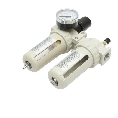 Filtro aria e lubrificatore con regolatore di pressione max. 1 MPa, attacco 1/2 - immagine 3