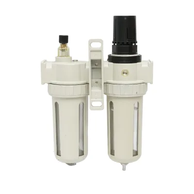 Filtro aria e lubrificatore con regolatore di pressione max. 1 MPa, attacco 1/2 - immagine 2
