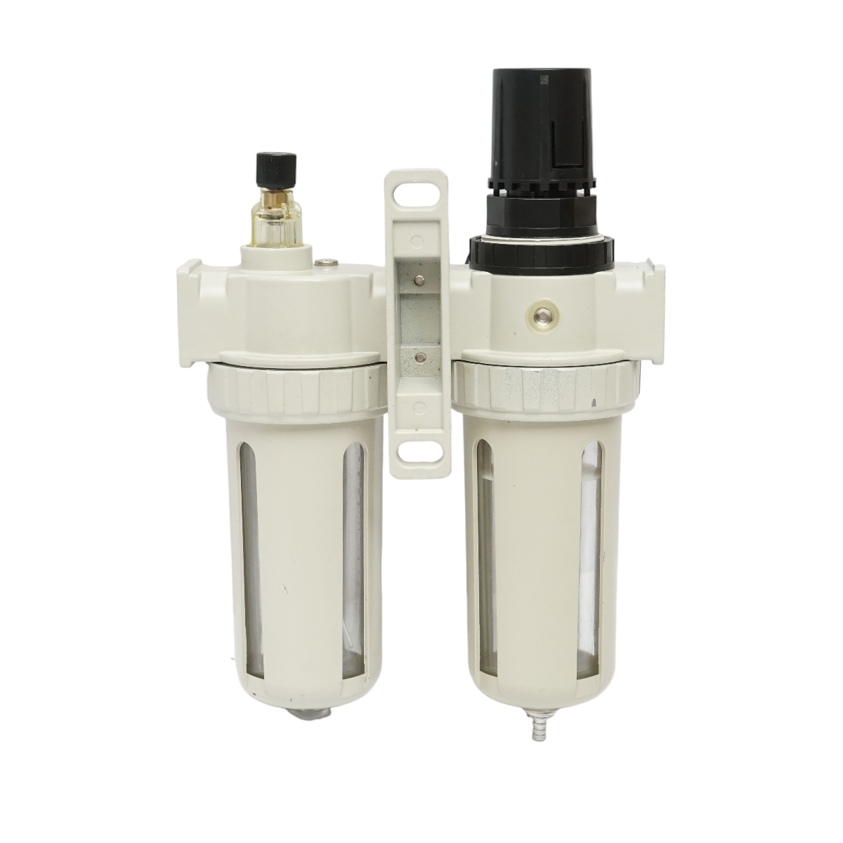 Filtro aria e lubrificatore con regolatore di pressione max. 1 MPa, attacco 1/2 - immagine 2